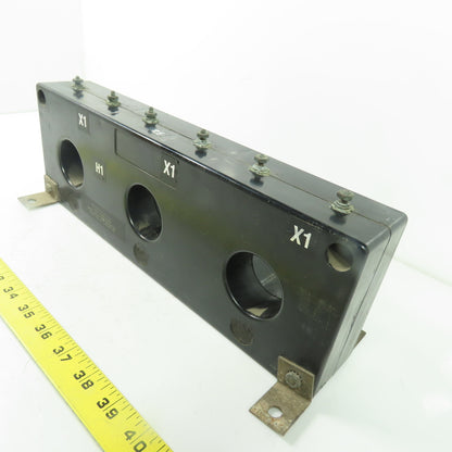 Westinghouse 9917D43H01 100:5 Ratio Current Transformer 10KV 600V 50-400Hz