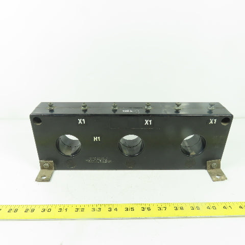 Westinghouse 9917D43H01 100:5 Ratio Current Transformer 10KV 600V 50-400Hz