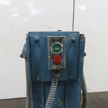 Hammond 5-R0L-C 3Ph 460V Double End Polishing & Buffing Lathe Jack 3480RPM 5HP