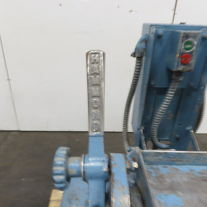 Hammond 5-R0L-C 3Ph 460V Double End Polishing & Buffing Lathe Jack 3480RPM 5HP