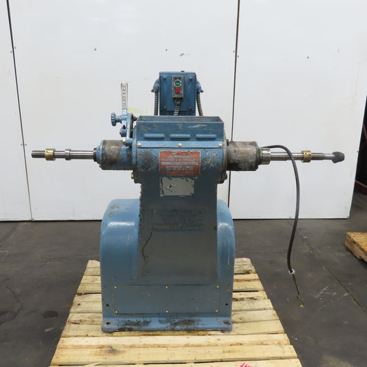 Hammond 5-R0L-C 3Ph 460V Double End Polishing & Buffing Lathe Jack 3480RPM 5HP