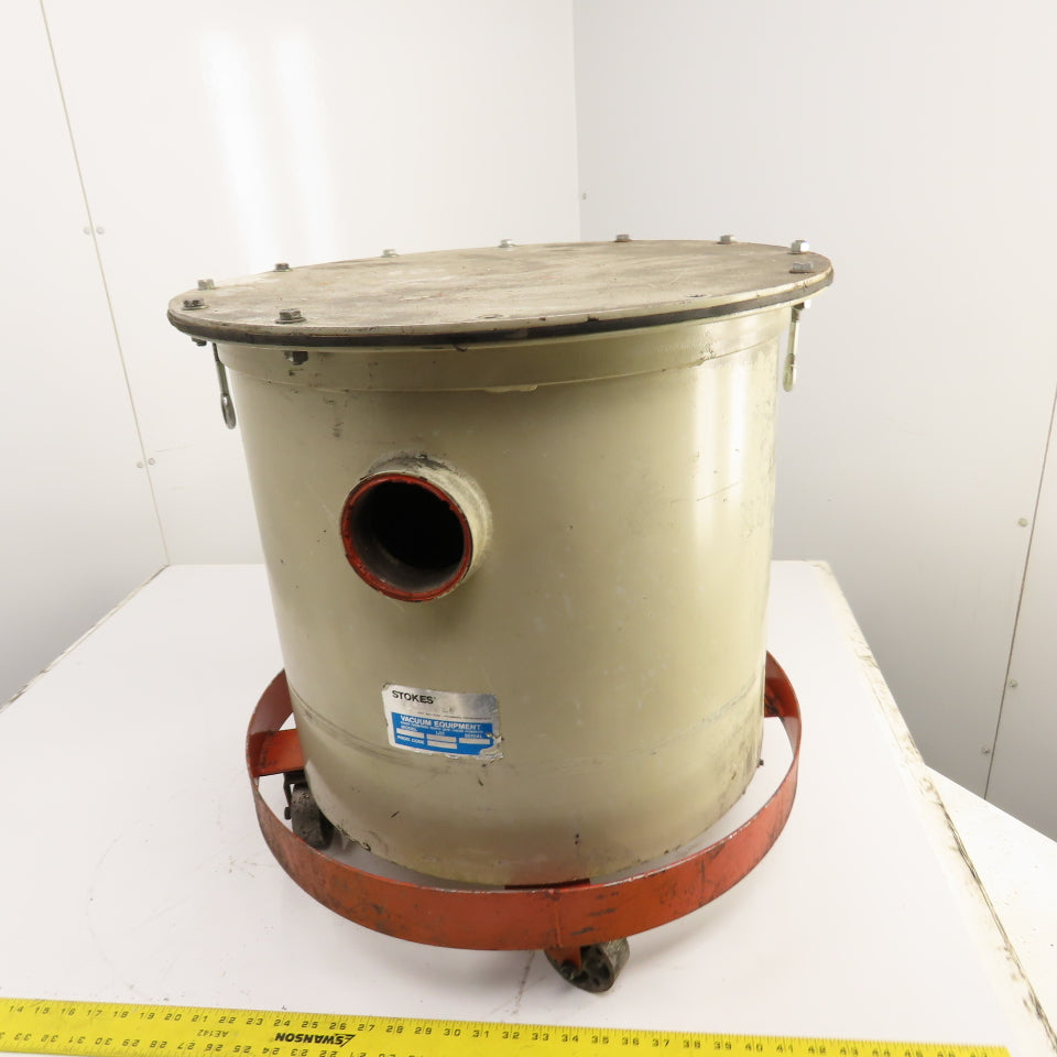Stokes Vacuum 900-291-025 Oil Mist Separator Filter 3" NPT W/ Dolly Cart