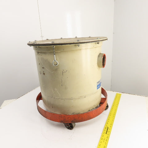 Stokes Vacuum 900-291-025 Oil Mist Separator Filter 3" NPT W/ Dolly Cart