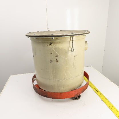 Stokes Vacuum 900-291-025 Oil Mist Separator Filter 3" NPT W/ Dolly Cart