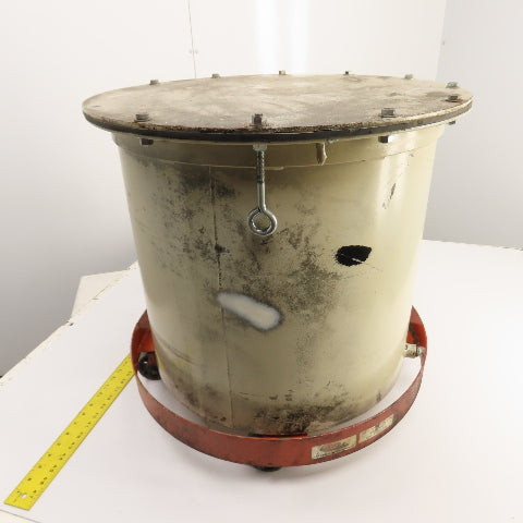 Stokes Vacuum 900-291-025 Oil Mist Separator Filter 3" NPT W/ Dolly Cart