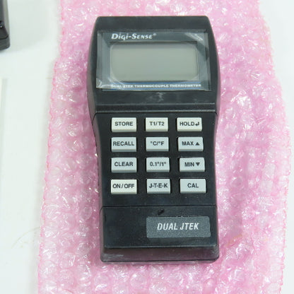 Eutech 60010-40 Digi-Sense Temp-10 Single-Input Type J Thermocouple Thermometer