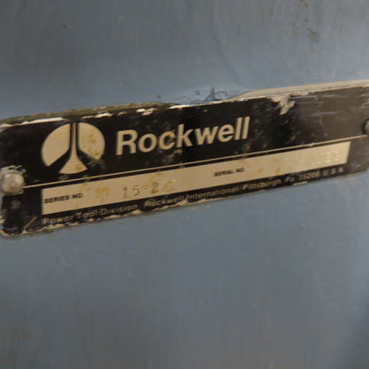 Rockwell Delta 15-270 15" Floor Model Drill Press .75HP 115/230V 1Ph 410-5600RPM