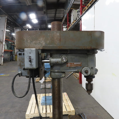 Rockwell Delta DP220 14" Floor Model Drill Press 115V 1Ph 14" x 11" Table