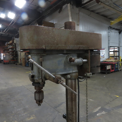 Rockwell Delta DP220 14" Floor Model Drill Press 115V 1Ph 14" x 11" Table