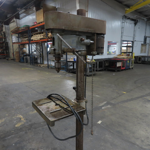 Rockwell Delta DP220 14" Floor Model Drill Press 115V 1Ph 14" x 11" Table