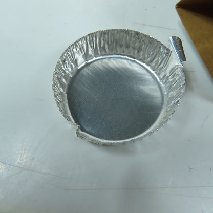 Fisher Scientific 08-732 57mm Aluminum Weigh Dish Lot Of 144