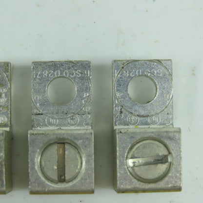 Ilsco D2871 Aluminum Mechanical Lug Terminal 6-270 AL9CU Lot Of 6