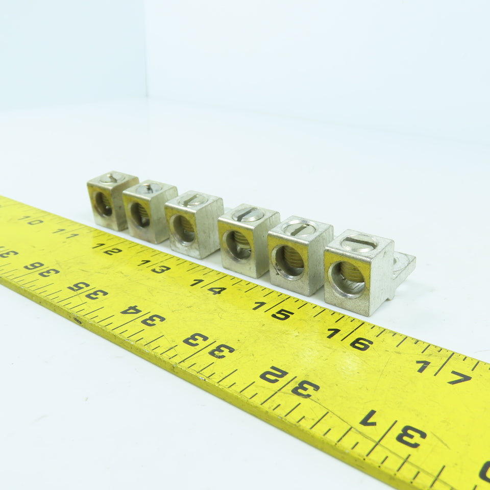 Ilsco D2871 Aluminum Mechanical Lug Terminal 6-270 AL9CU Lot Of 6