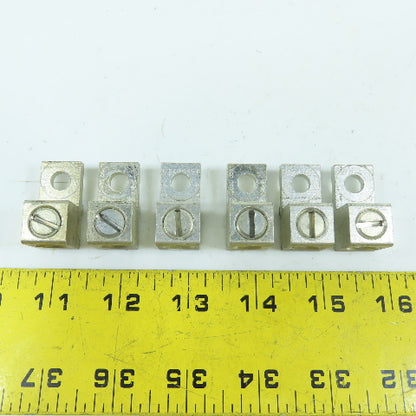 Ilsco D2871 Aluminum Mechanical Lug Terminal 6-270 AL9CU Lot Of 6