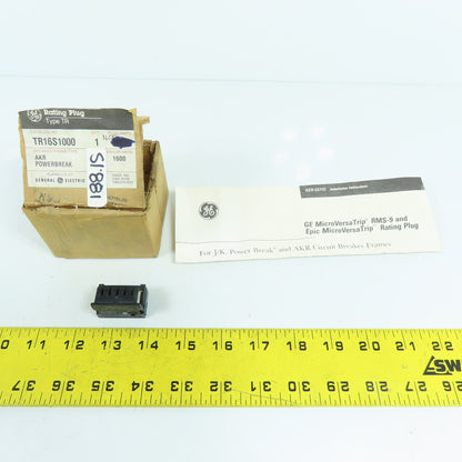 General Electric TR16S1000 Circuit Breaker MicroVersaTrip RMS-9/Epic Rating Plug