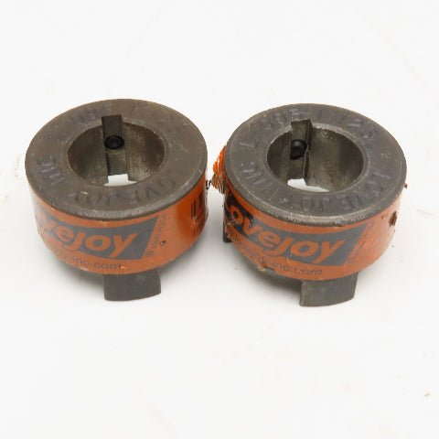 Lovejoy L-095 1.125 1-1/8" Flexible Jaw Coupling Hub Lot Of 2
