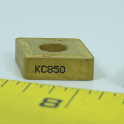 3/4" x 1/4" Indexable Carbide Insert KC850 Grade Kennametal Style Lot Of 11