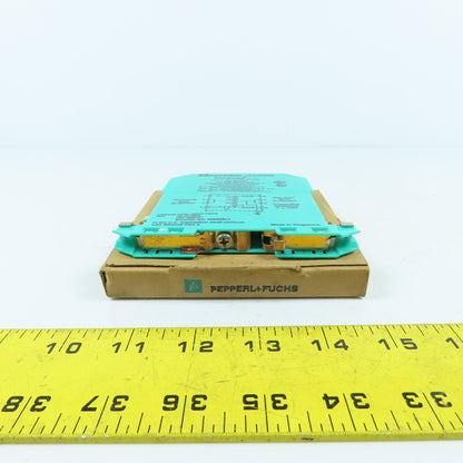 Pepperl + Fuchs 71816 SafeSnap Safety Relay Type Z787 28V 300R