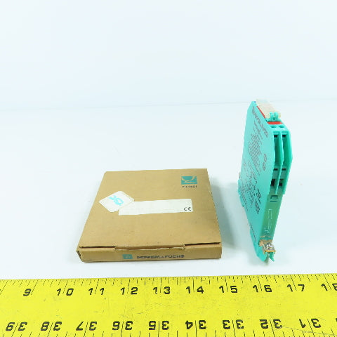 Pepperl + Fuchs 71816 SafeSnap Safety Relay Type Z787 28V 300R