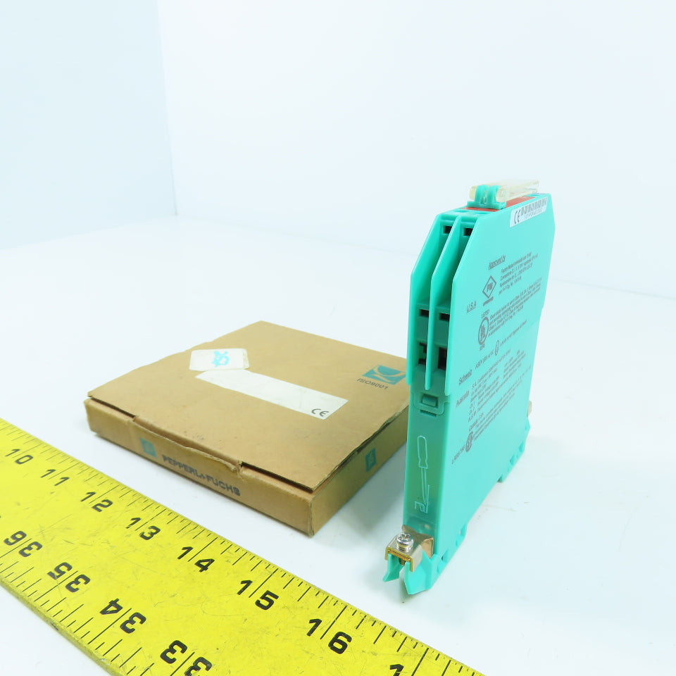 Pepperl + Fuchs 71816 SafeSnap Safety Relay Type Z787 28V 300R