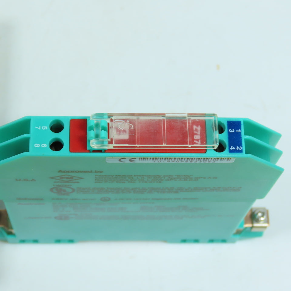 Pepperl + Fuchs 71816 SafeSnap Safety Relay Type Z787 28V 300R