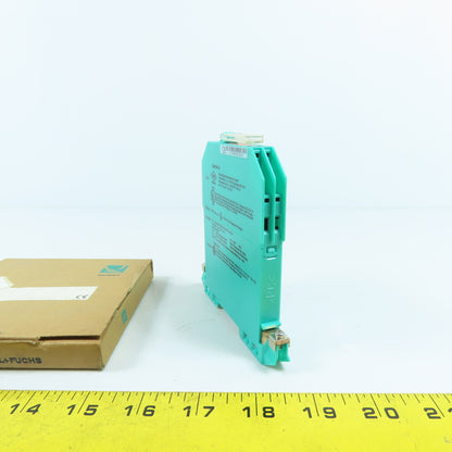 Pepperl + Fuchs 71816 SafeSnap Safety Relay Type Z787 28V 300R