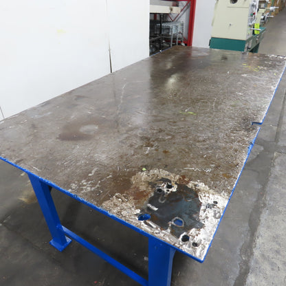 48" x 96" Steel Top Work Bench Assembly Welding Table 36" Tall (New Paint)