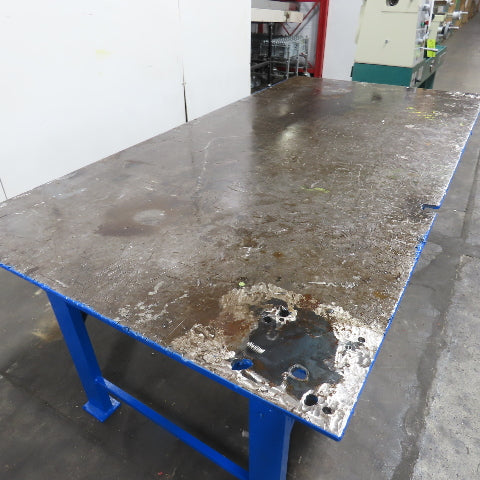 48" x 96" Steel Top Work Bench Assembly Welding Table 36" Tall (New Paint)