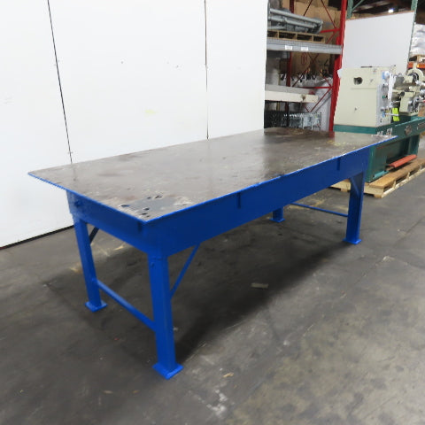 48" x 96" Steel Top Work Bench Assembly Welding Table 36" Tall (New Paint)