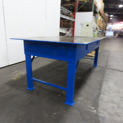 48" x 96" Steel Top Work Bench Assembly Welding Table 36" Tall (New Paint)