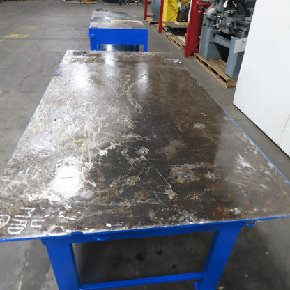 48" x 96" Steel Top Work Bench Assembly Welding Table 36" Tall (New Paint)