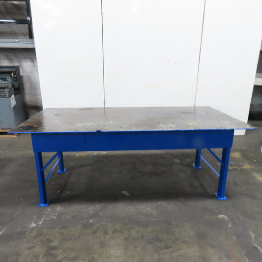 48" x 96" Steel Top Work Bench Assembly Welding Table 36" Tall (New Paint)
