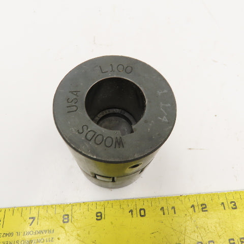 TB Woods L100 1-1/4" x 1-1/4" Flexible Jaw Coupling