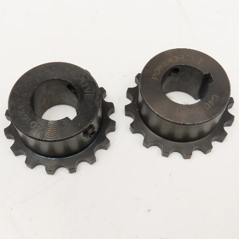Powerdrive C4016X 1 1" Bore Chain Coupling Sprocket Lot Of 2