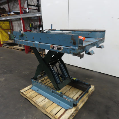 Southworth LS4-36 2 Ton 4000lbs 56" x 40" Scissor Lift Table 3Ph 230/460V