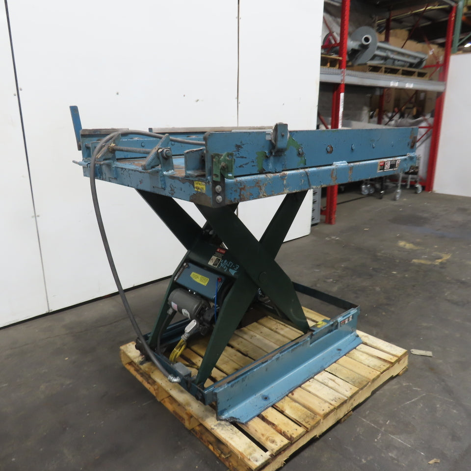 Southworth LS4-36 2 Ton 4000lbs 56" x 40" Scissor Lift Table 3Ph 230/460V