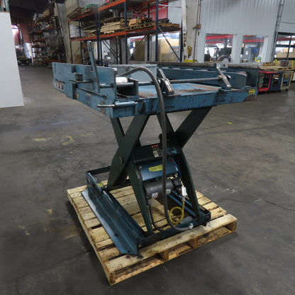 Southworth LS4-36 2 Ton 4000lbs 56" x 40" Scissor Lift Table 3Ph 230/460V