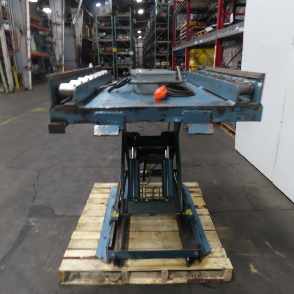Southworth LS4-36 2 Ton 4000lbs 56" x 40" Scissor Lift Table 3Ph 230/460V