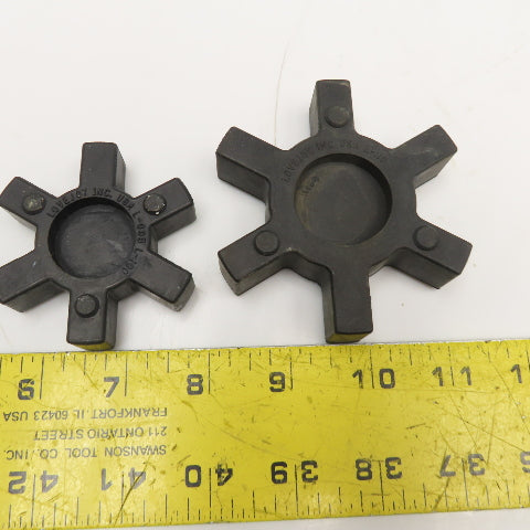 Lovejoy L-099/L-100, L-110 3 Jaw Coupling Spider Inserts Lot Of 2