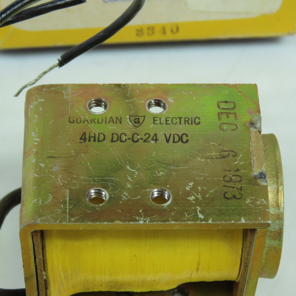Guardian 4HD DC-C-24 4HD-CONT-24D 24VDC Solenoid Continuous
