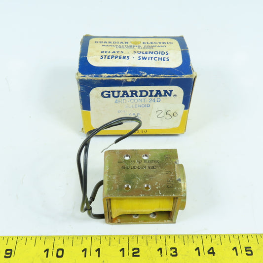 Guardian 4HD DC-C-24 4HD-CONT-24D 24VDC Solenoid Continuous
