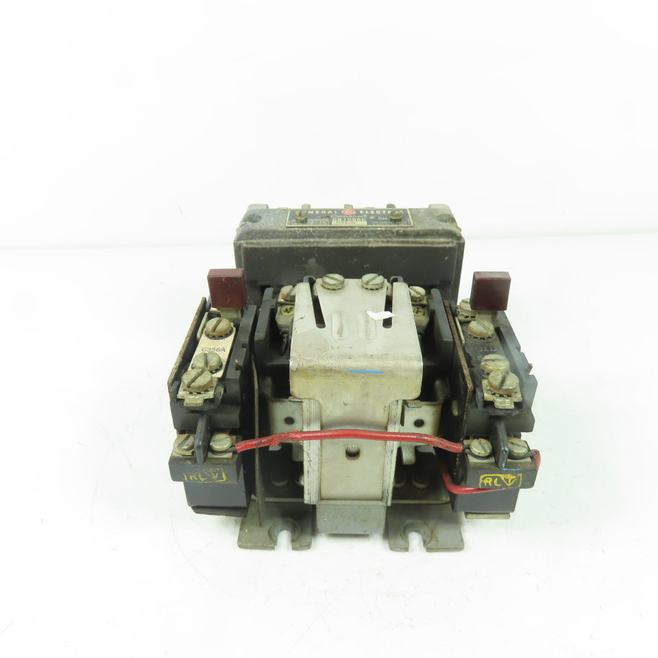 General Electric 101JL CR7006C Size 1 Motor Starter Contactor 1.5-7.5HP 600V