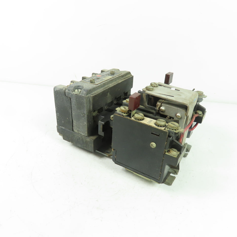 General Electric 101JL CR7006C Size 1 Motor Starter Contactor 1.5-7.5HP 600V