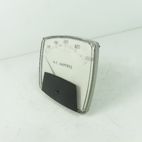 General Electric 250439LSZZ Panel Meter 0-1000 A-C Amperes