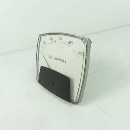 General Electric 250439LSZZ Panel Meter 0-1000 A-C Amperes