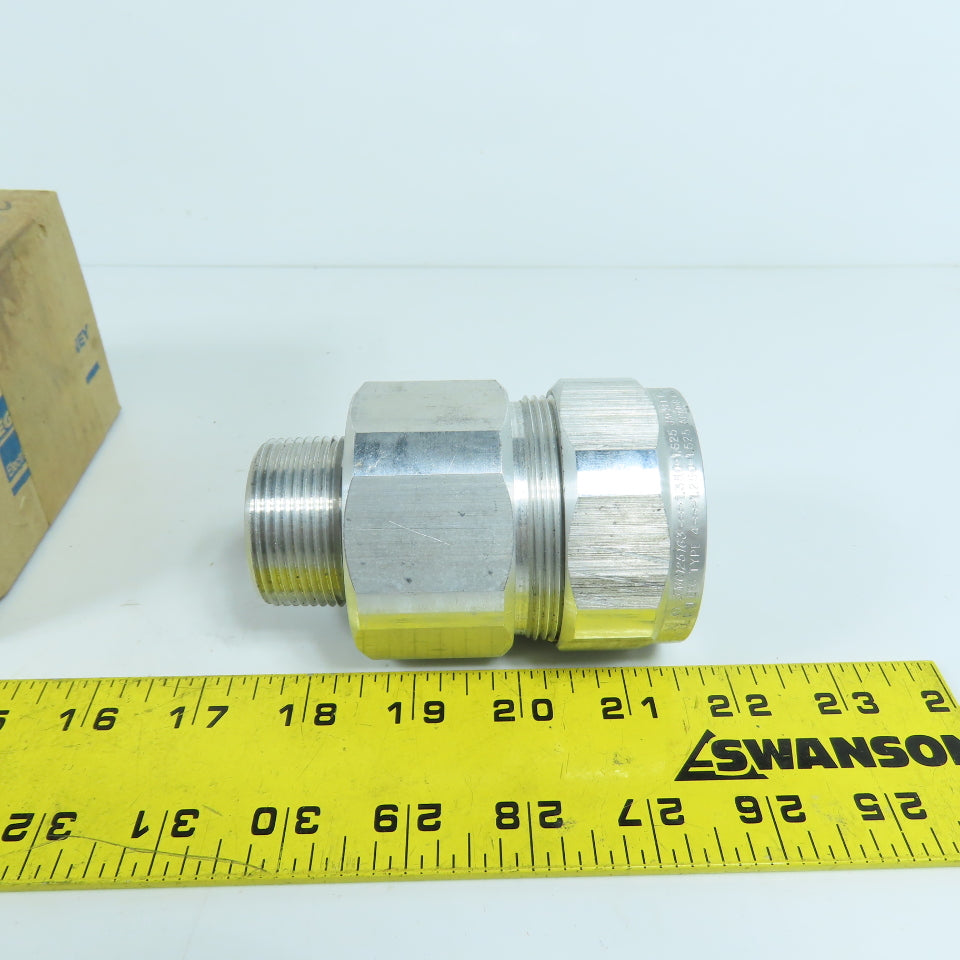 O-Z Gedney JMC125163 MC Cable Connector Fitting 1-1/4"
