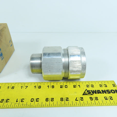 O-Z Gedney JMC125163 MC Cable Connector Fitting 1-1/4"