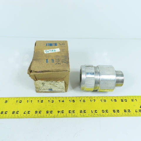 O-Z Gedney JMC125163 MC Cable Connector Fitting 1-1/4"