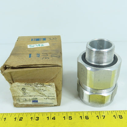 O-Z Gedney JMC125163 MC Cable Connector Fitting 1-1/4"