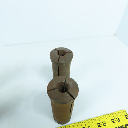 Hardinge Sutton 5C Round Collet Chuck Tool Holders 33/64 35/64" Lot Of 7